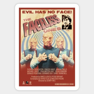 Faceless Cinema Poster Sticker